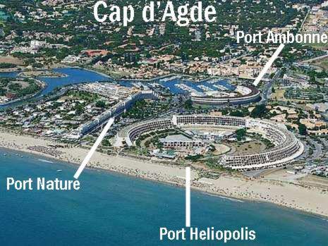 Studio Village Naturiste Port Nature 6 아그 외부 사진